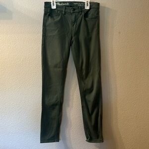 Madewell skinny skinny ankle jeans size 26